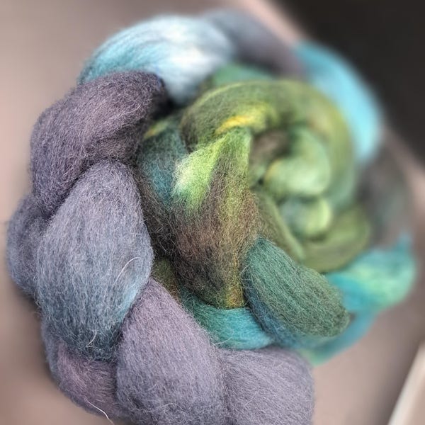 100g polwarth alpaca blend