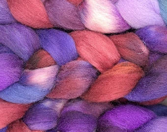 100g hand dyed British Southdown