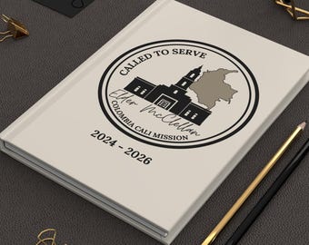 Custom LDS Temple Journal: Personalized Latter-Day Saint Notebook Missionary Gift Diary