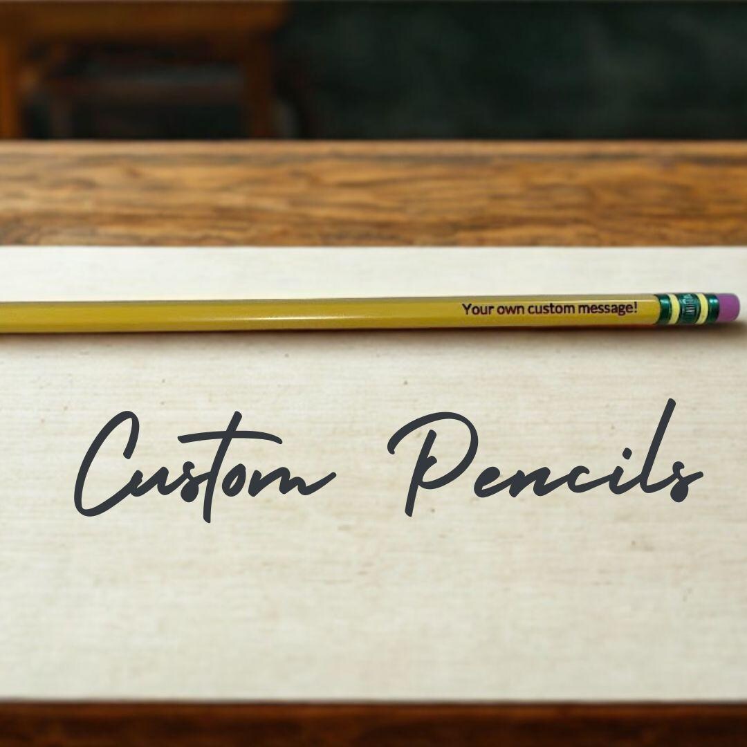 Custom Ticonderoga #2 Pencils | Personalized Pencils | Back to School ...