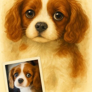 Watercolor Pet Portrait: Custom Dog Cat Art (Digital Download)