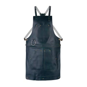 Handmade Full Grain Leather Apron: BBQ, Butcher, Woodwork