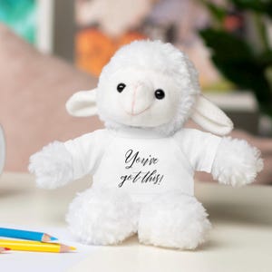 Youve Got This Stuffed Animal | Encouragement Gift | Cancer Patient Gift | Cancer Gift For Her | Breast Cancer Gift | Cancer Affirmations
