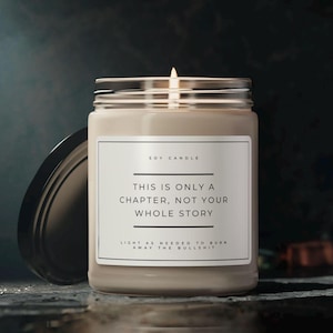 Cancer Affirmations Candle | Cancer Support Gift | Cancer Survivor Gift | Dear Cancer | Cancer Patient Gift | Cancer Sucks | Chemo Gift