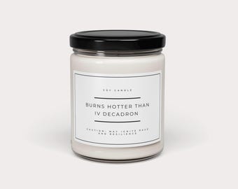 Medical Humor Candle | Cancer Support Gift | Cancer Survivor Gift | Cancer Patient Gift | Breast Cancer Gift | Chemo Gift | Breast Cancer