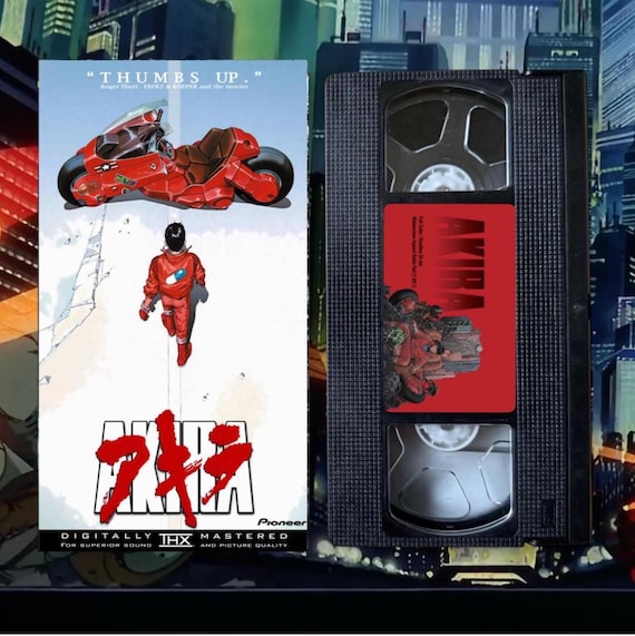Akira Custom VHS Tape (DUB) - Etsy