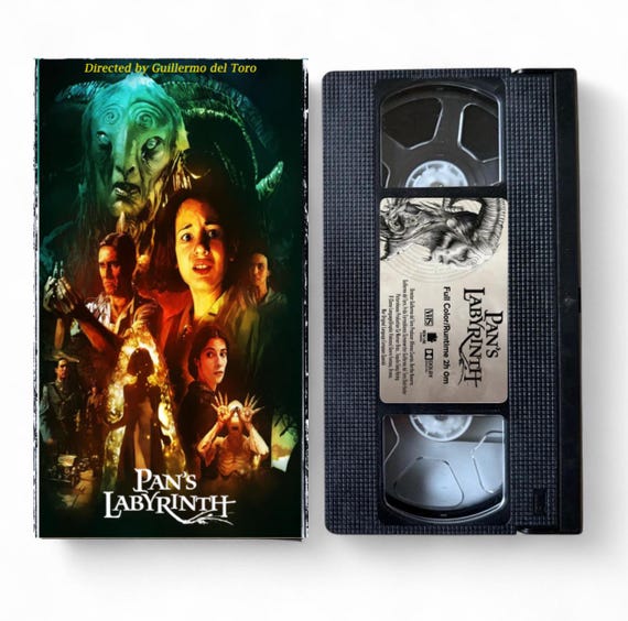 Pan's Labyrinth Custom VHS Tape (subtitled) - Etsy