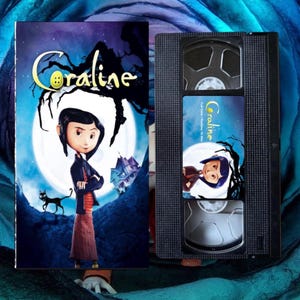 Coraline specialdesignad VHD-kassett