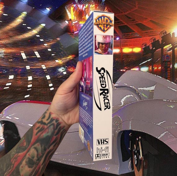 Speed Racer (2008) Custom VHS Tape - Etsy