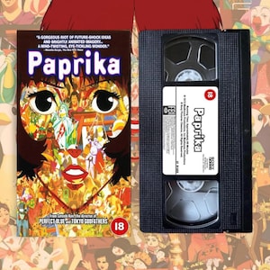 Paprika (Sub) Custom VHS tape - Japanese anime film