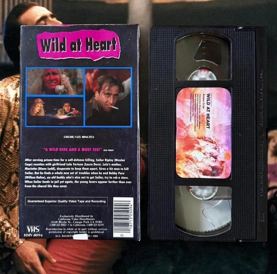 Wild at Heart Custom VHS Tape - David Lynch - Etsy