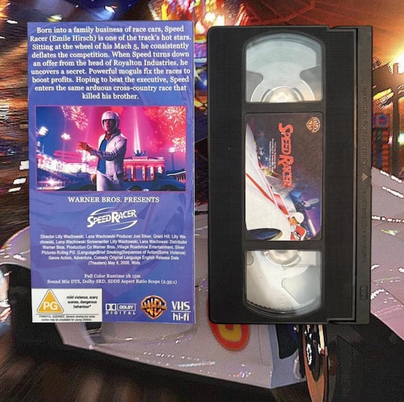 Speed Racer (2008) Custom VHS Tape - Etsy