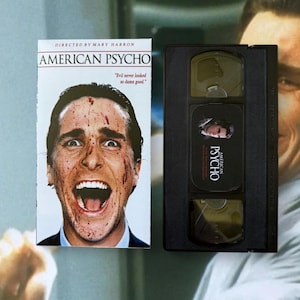 American Pyscho Custom VHS Tape
