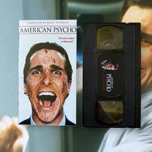 American Psycho Anpassad VHS-kassett
