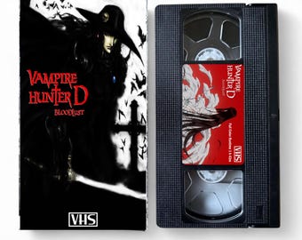 Vampire Hunter D: Bloodlust VHS Tape Anime (Dub)