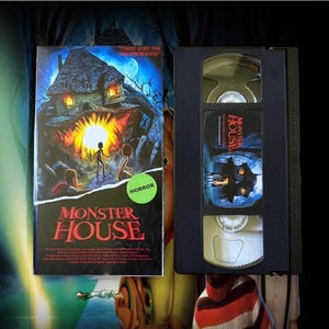 Monster House Custom VHS tape