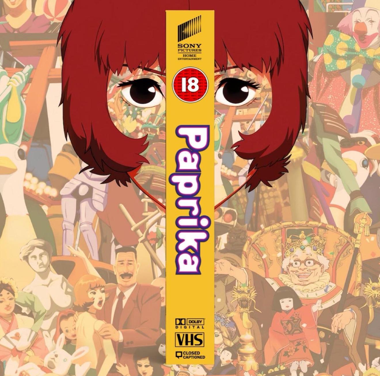 Paprika (sub) Custom VHS Tape - Japanese Anime Film - Etsy