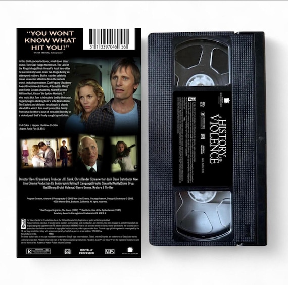 ザ・ベスト・オブ・ホワイティ　VHS A History of Violence (2005) CUSTOM VHS Tape - Etsy