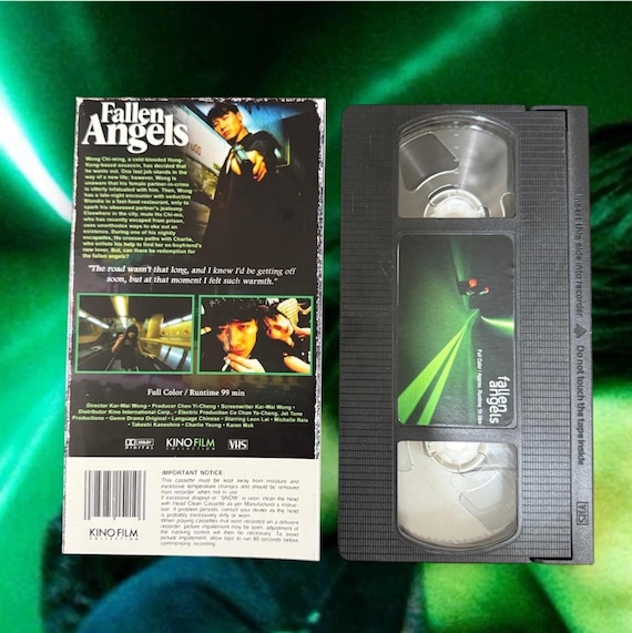 Fallen Angels (1995) Custom VHS Tape - Wong Kar-wai - Etsy