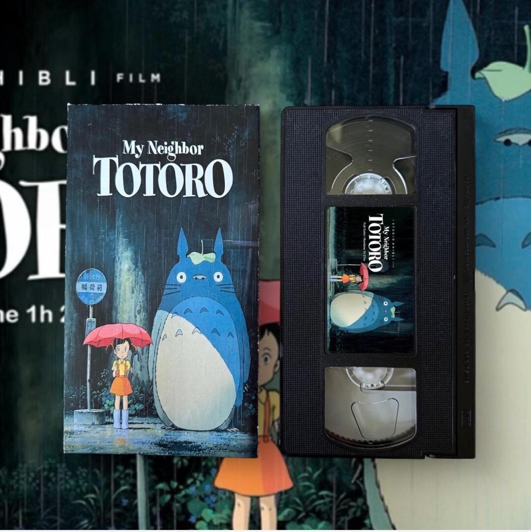 My Neighbor Totoro Custom VHS Tape (dub) Etsy Australia