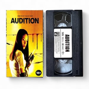 Audition VHS tape by Takashi Miike Custom VHS (Subtitled)