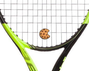 Cookie Tennis Racket Dampener 2-Pack: Novelty Tennis Gift