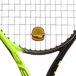 Hamburger Tennis Racket Dampener 2 Pack Great Tennis Gift Ideas by Racket Expressions