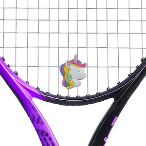 Unicorn Tennis Racket Dampener 2 Pack Great Kids Tennis Gifts by Racket Expressions