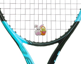 Easter Bunny Tennis Dampeners: Racket Shock Absorbers (2-Pack)