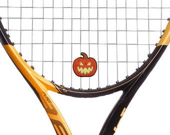 Pumpkin Tennis Racket Dampener 2 Pack: Halloween Tennis Gift