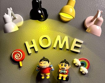 Mini Magnetic LED Desk Lamp, Dorm Decor, Fridge Light Gift