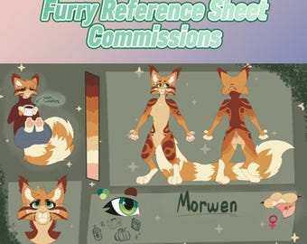 Furry Reference Sheet Commissions
