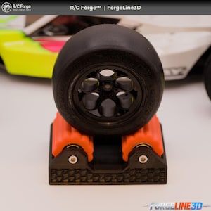 RC Foam Buster Tool: RC Tire Break In Roller, 3D Printed RC Accessory, Pit Gear Setup Tool, Crawler Tire Foam Prep