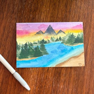 Aquarell Postkarten