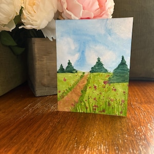 Carte paysage