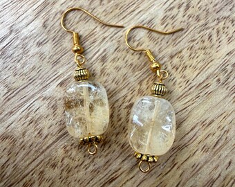 Citrine Drop Earring