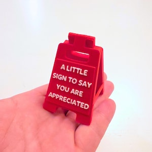 Sign of Appreciation | Thank You Gift | Thoughtful Gratitude Present - Etsy