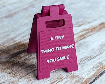A Little Sign To Make You Smile | Cute Mini Sign | Thoughtful Gift