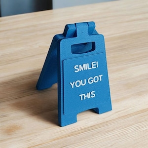 ¡Sonríe! ¡Lo tienes! / Regalo motivacional / Mensaje bonito