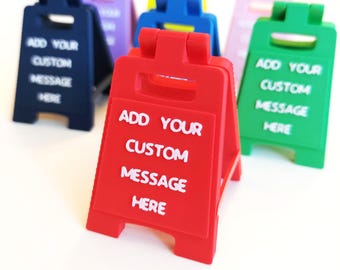 Custom Little Sign | Personalized Message Front And Back | Design Your Own