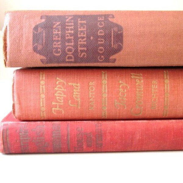 HOLD for Jeni- SALE Roses are Red- A Vintage Bundle of Books