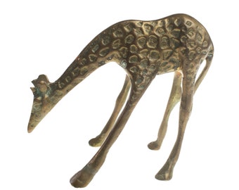 Brass Baby Giraffe