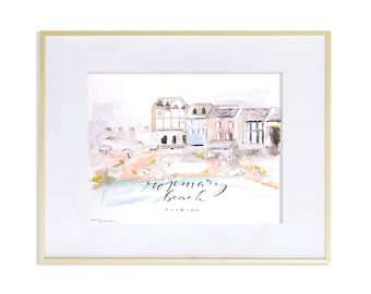 8x10 Rosemary Beach, FL Print