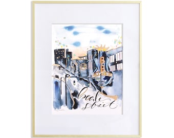 8x10 Beale Street Print