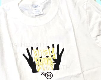 Pray Before Play: Long Sleeve shirts, Muslim Quotes, Islamic Quotes, Muslim Phrases, Prayer Shirt, Salah, Kids Eid Gifts, Trendy Muslim gift