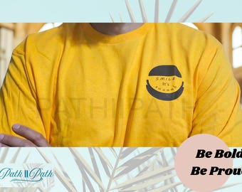 Smile its Sunnah T-Shirt: Islamic Hadith Quote, Muslim Gift, Novelty, Muslim Men, Islamic long sleeve, Sunnah, Eid, Ramadan