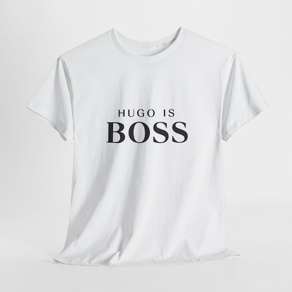 Hugo Is Boss Liverpool T Shirt | Fan Inspired Ekitike Design | Streetwear Style | 8 Colours | Adults S-5XL & Kids XS-XL | Gift for Reds Fan