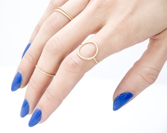 14k Gold-filled Circle Ring