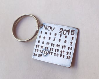 Calendar Keychain