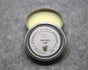 Bálsamo labial de mel